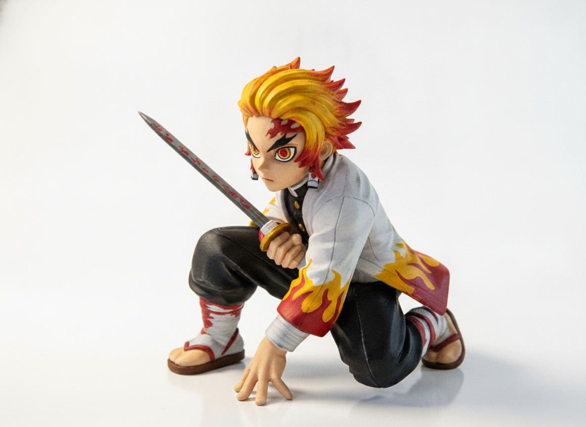Tanjiro Kamado Squatting Pose