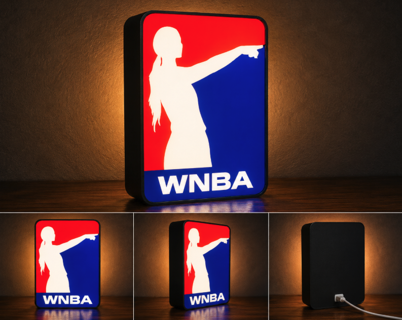 Sophie Cunningham LED Light Box | Multi-Color 3D Printable STL