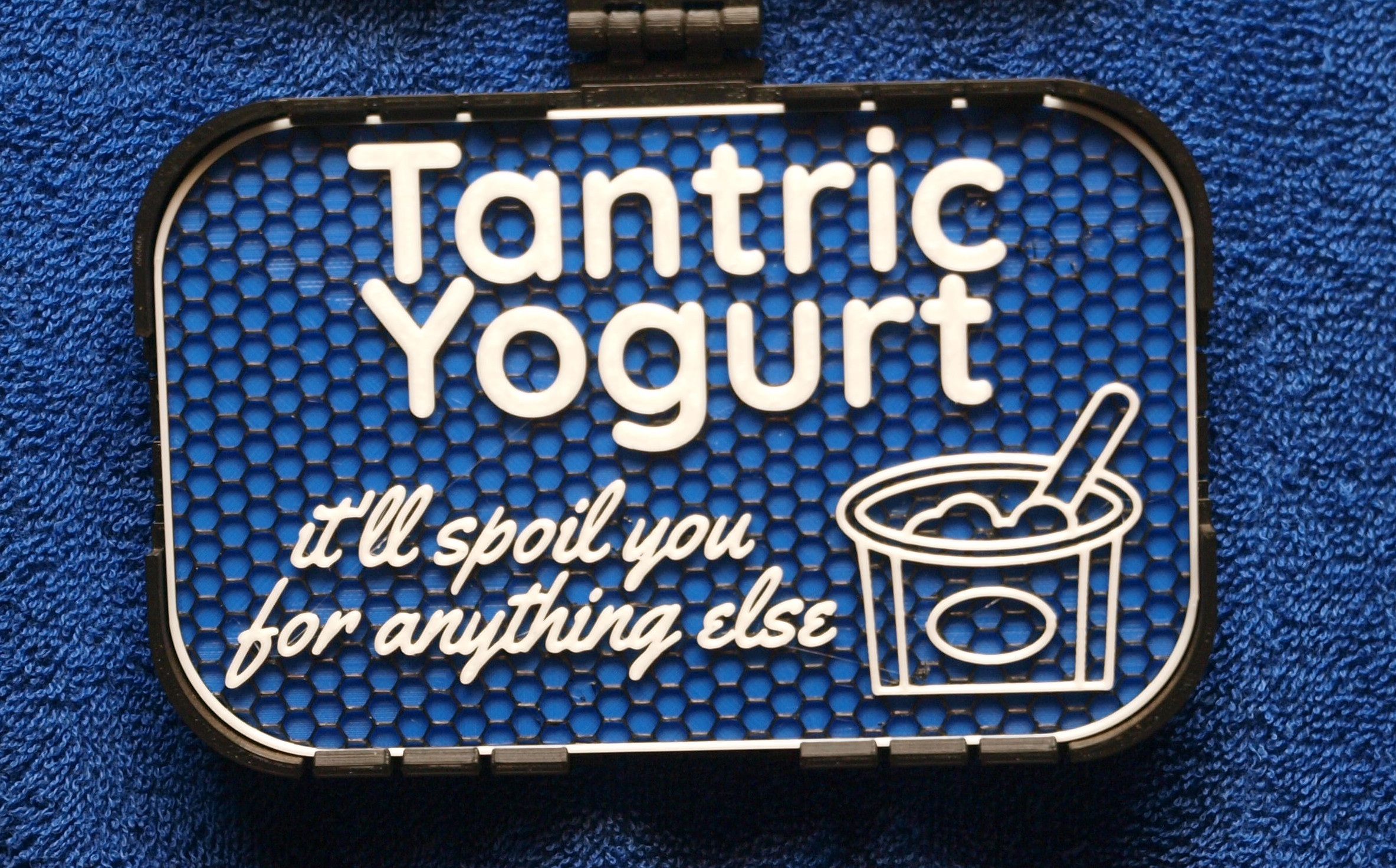 Tantric Yogurt sign