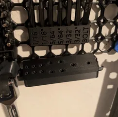 Gun Cleaning Tool Organizer for Multiboard