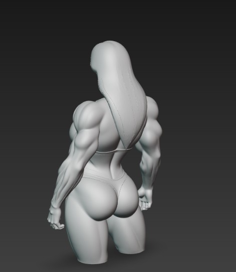 female weightlifter — miniatura 5