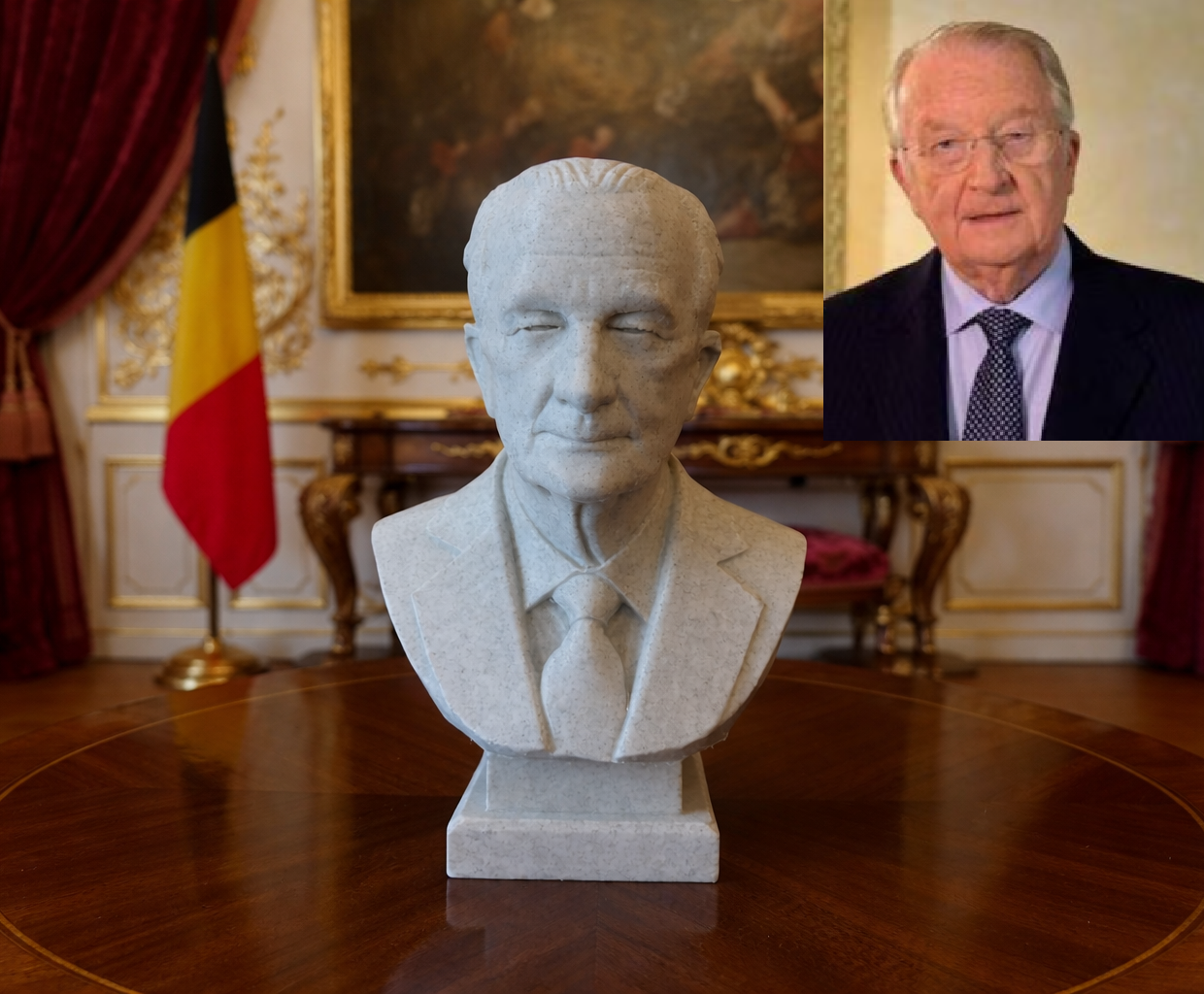 Albert II de Belgique – Buste