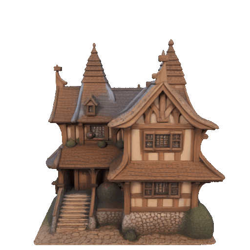 CHALET MODELO 3D PARA IMPRIMIR GRAN CALIDAD