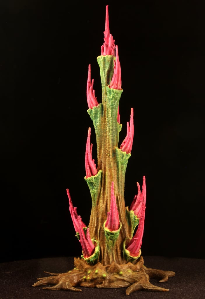 Tabletop plant: "Rhododendron Nostril 3" (Alien Vegetation 27)