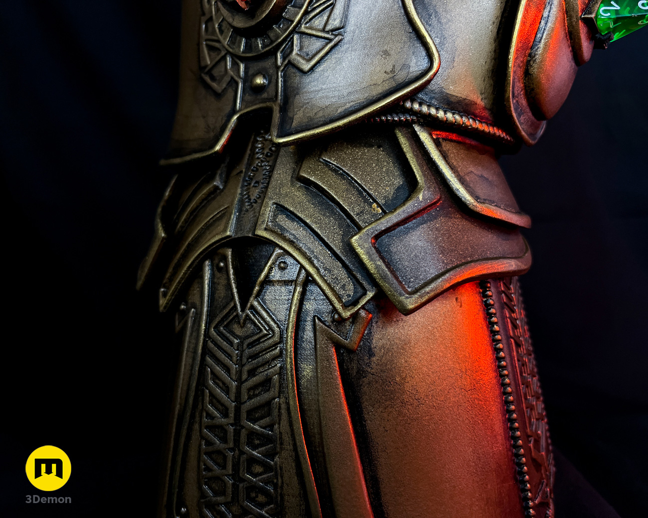 The Infinity Gauntlet – Wearable DnD Dice Holder — miniatura 23