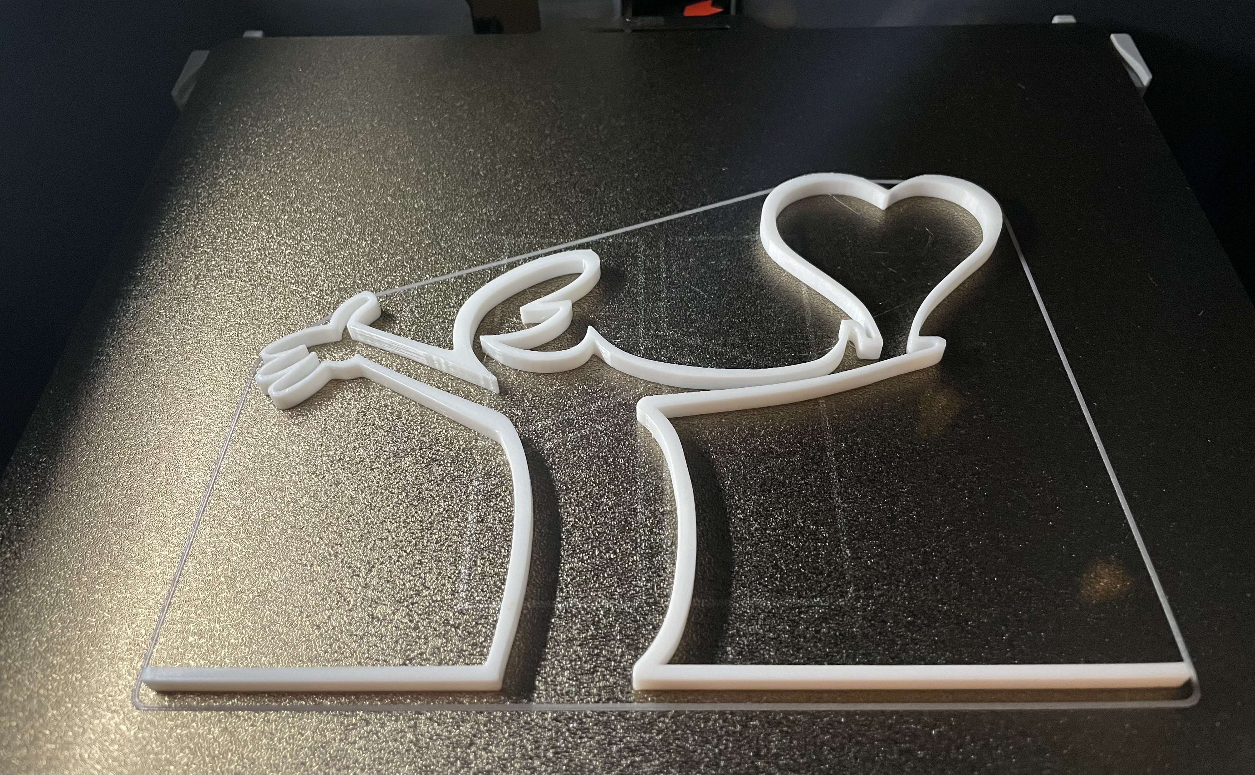Balum with a heart