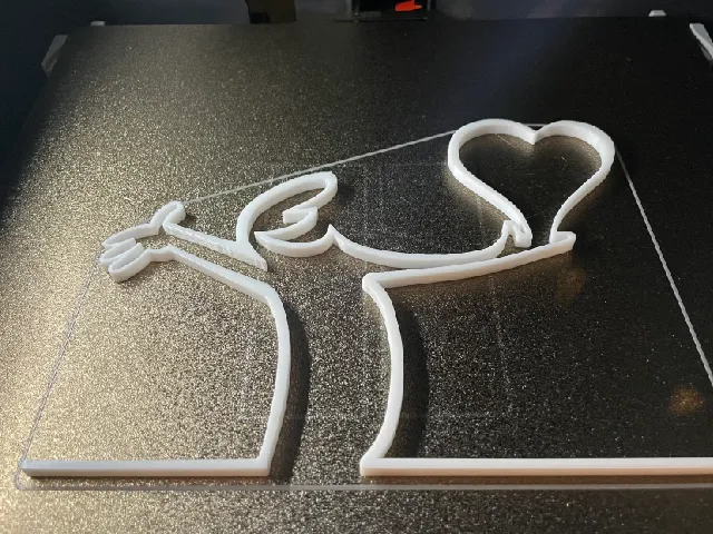 Balum with a heart