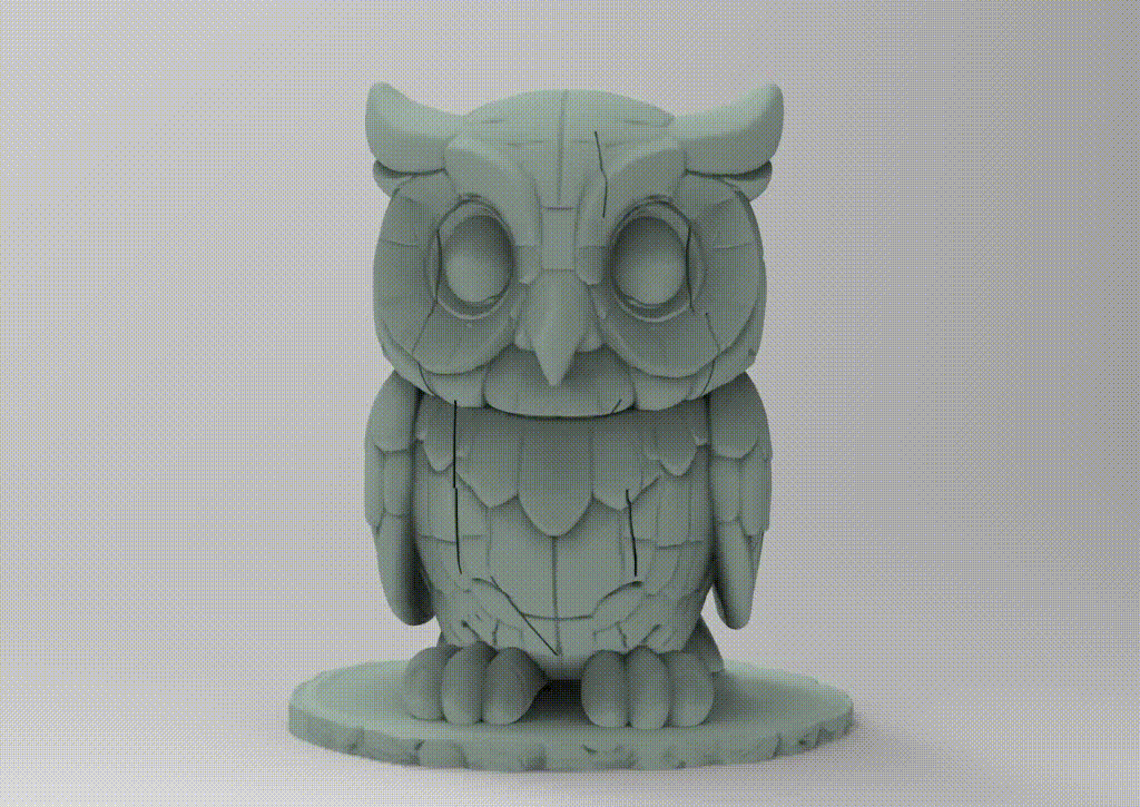 3D Chouette puzzle
