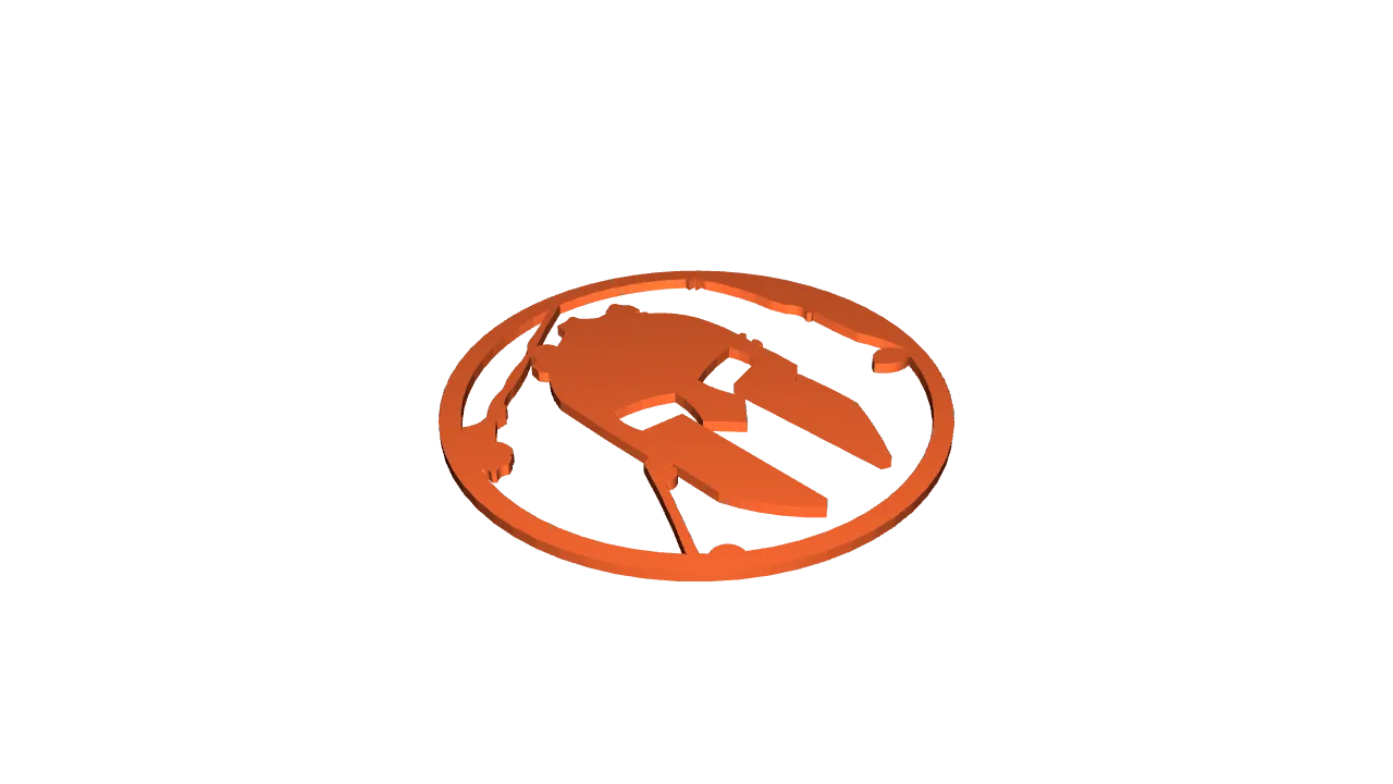 Spartan race logo by Zalán Bukta Download free STL model