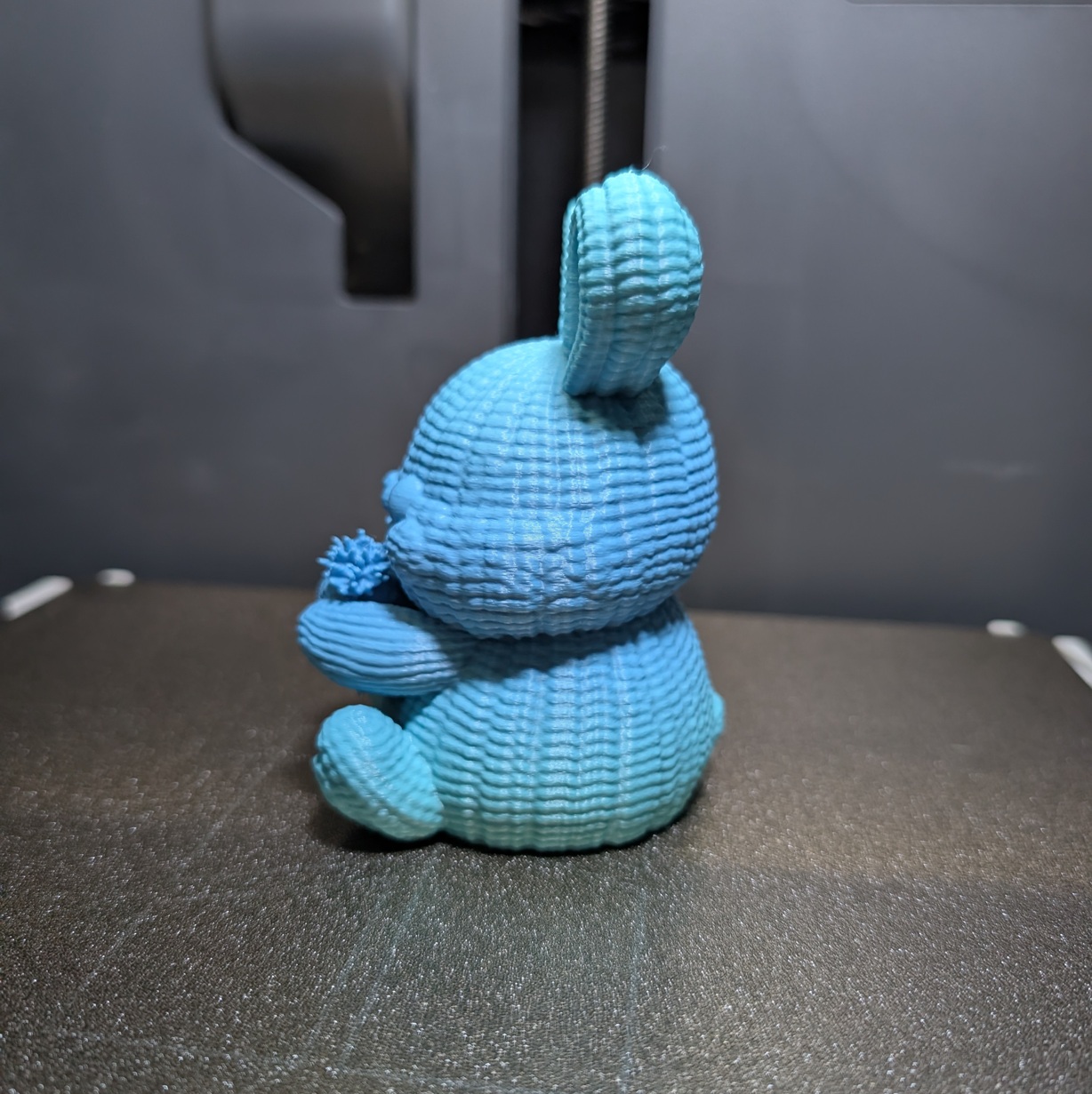 Chubby knitted bunny — thumbnail 3