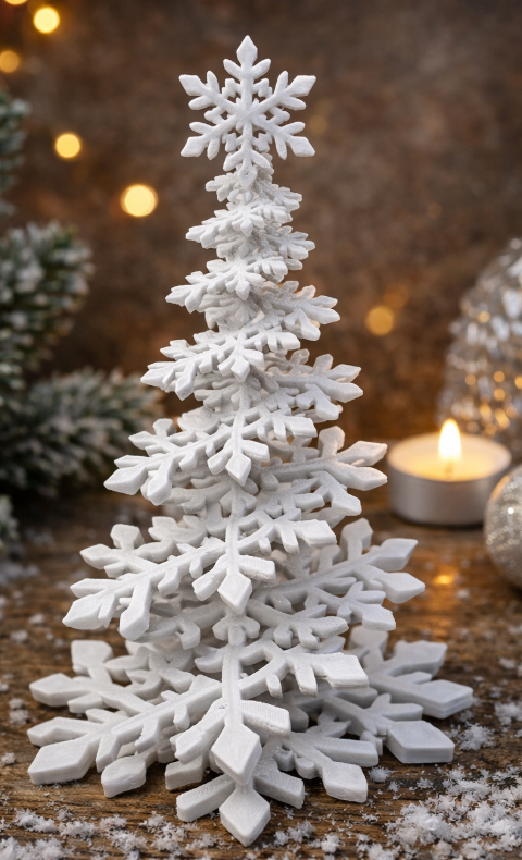 SnowFlake Christmas tree