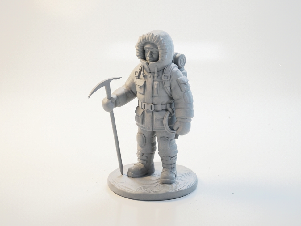 Mountain Climber Figurine Adventure 3D Printable