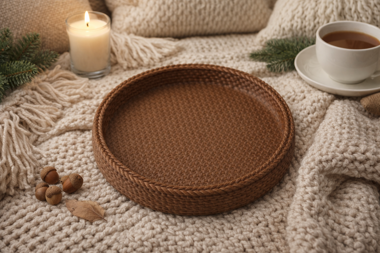 Knitted Texture Tray