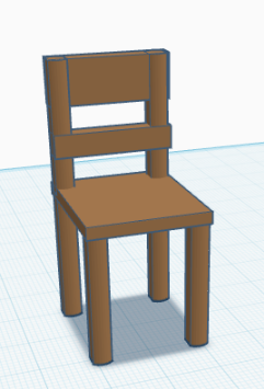 Holdable chair for Dummy 13