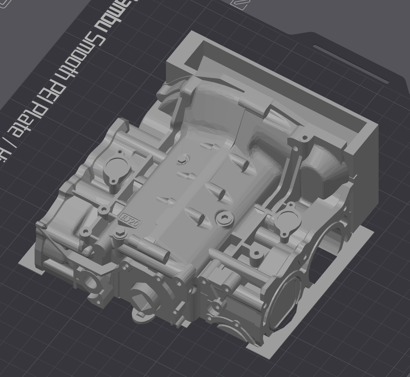 Boxer Engine business card holder
