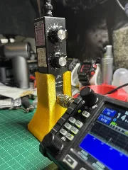 Wonder Wand antenna support for Xiegu X6100