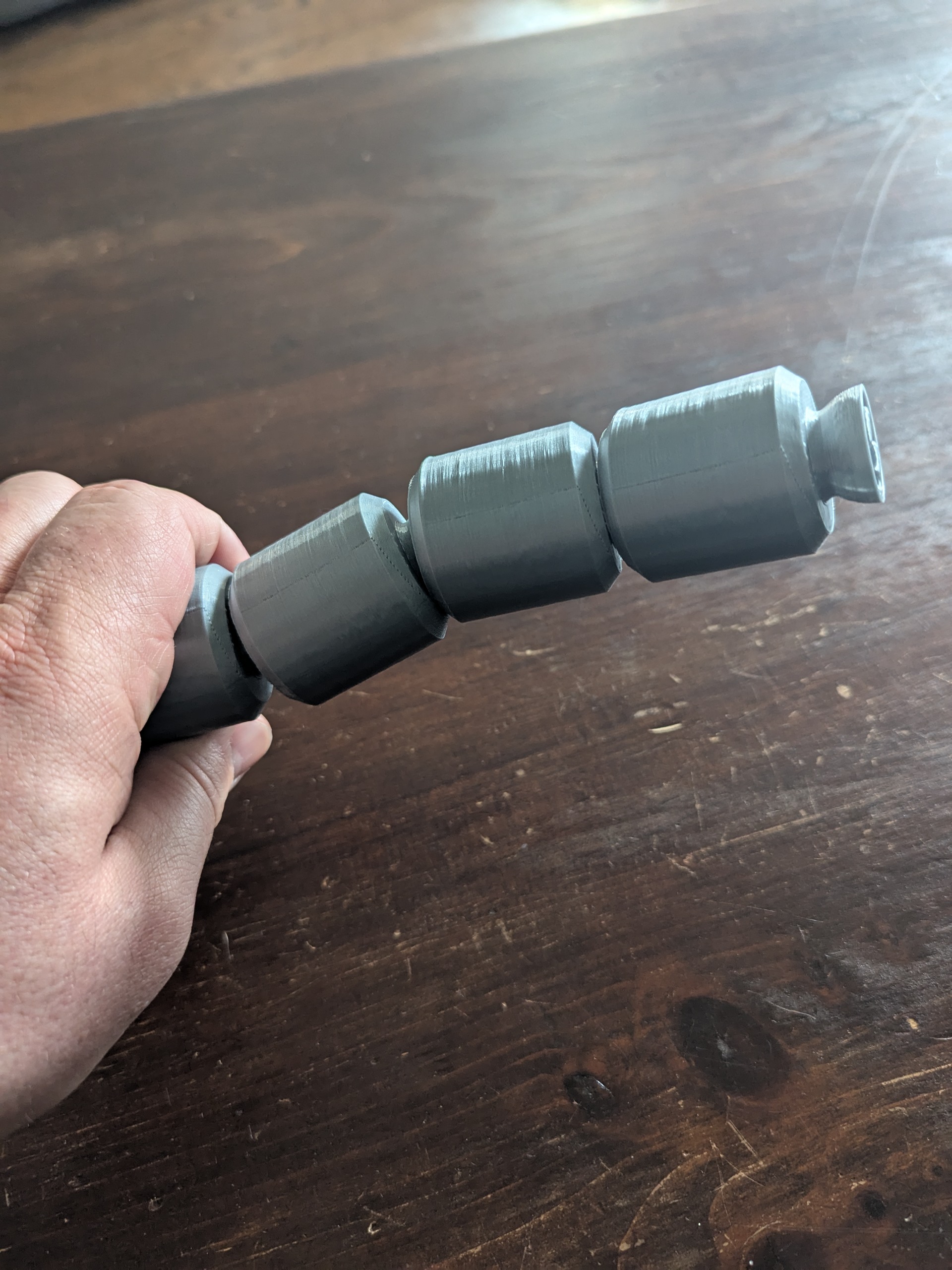 Updated joints on shoulders, arms, hands, thighs, legs, ankles for Bender 3D model thumbnail