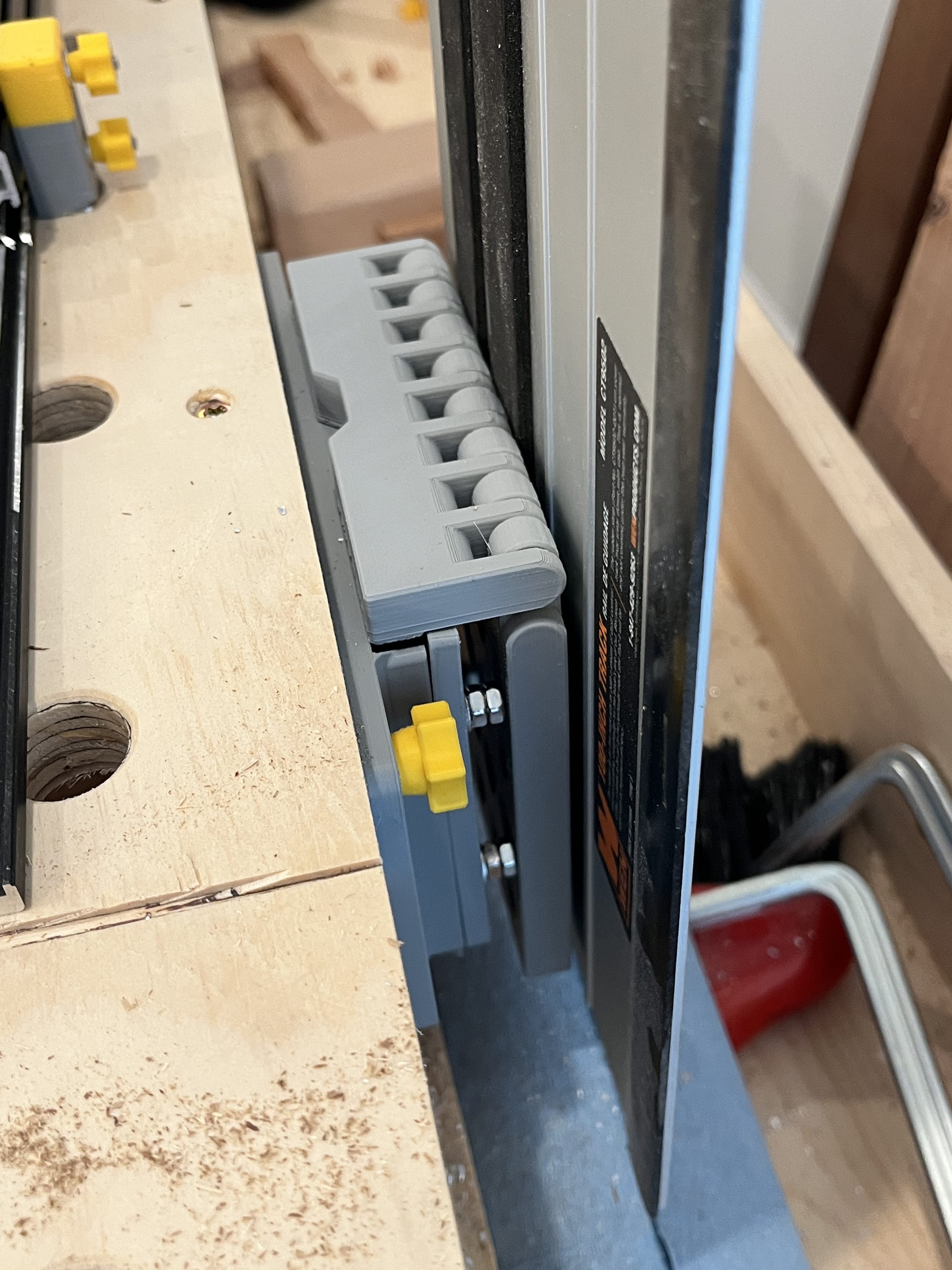 Track Saw Guide Rail Hinge for MFT