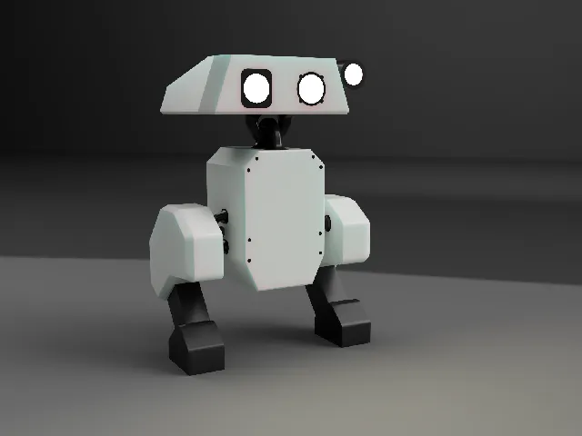 Robo Duck Keychain