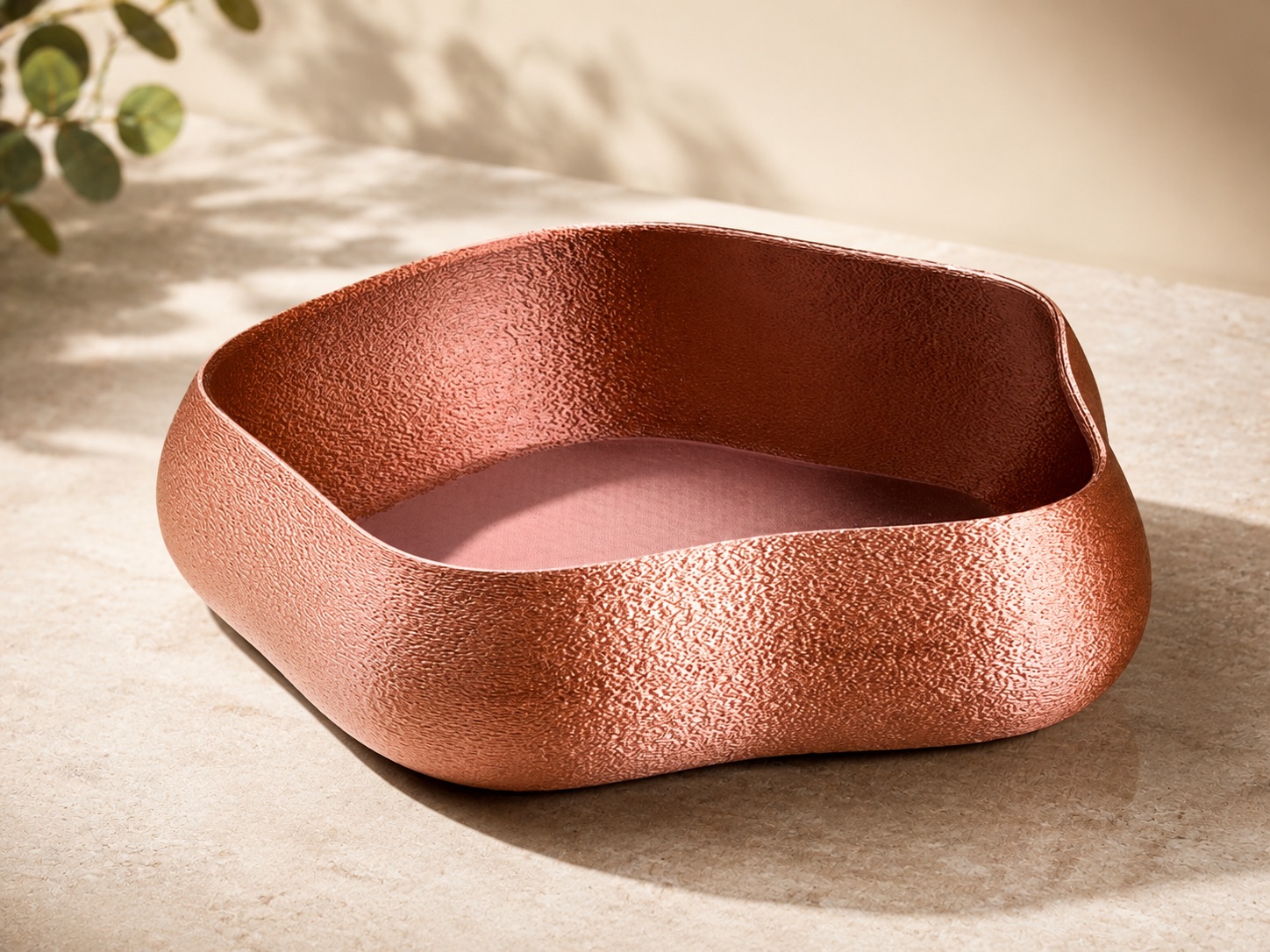 Organic Flow Bowl – Modern Decorative Catchall Tray