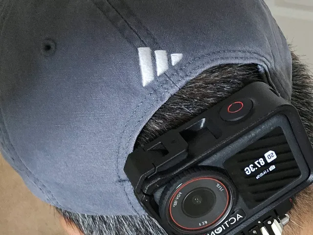 RearCam — Back-Strap Action Camera Mount for Baseball Caps