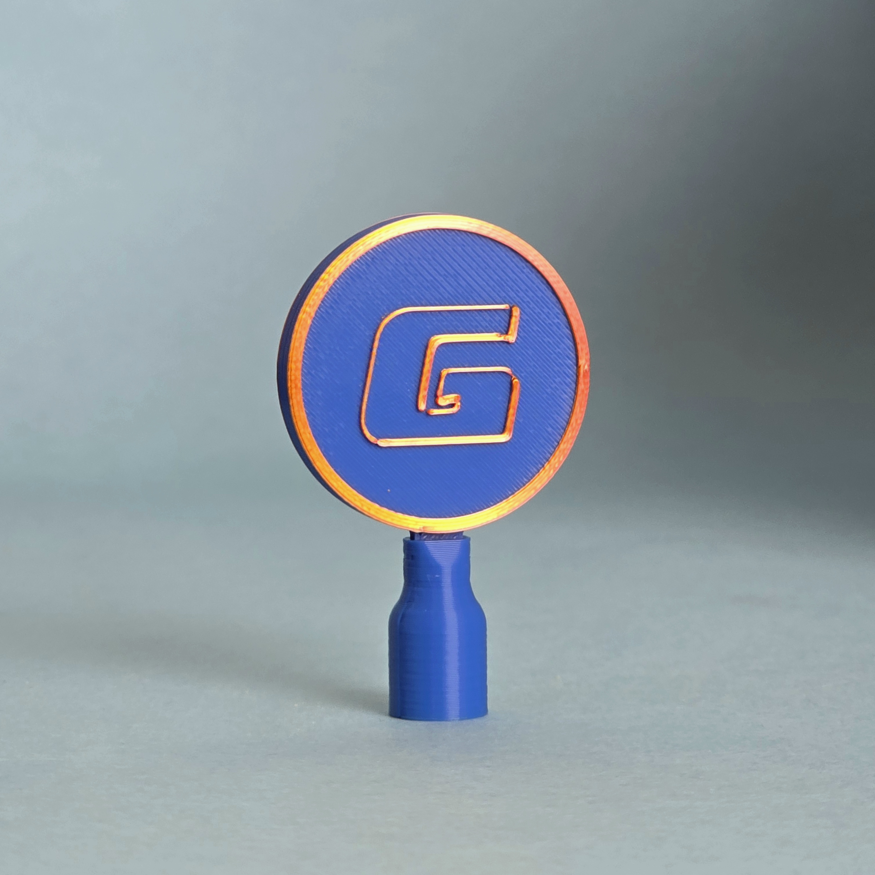 Personalized Round Schrader Valve Cap - Add your own initials