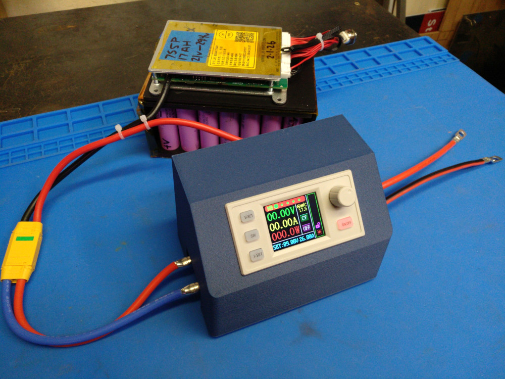 XY7025S DC Buck Converter Enclosure (Board + LCD Case)
