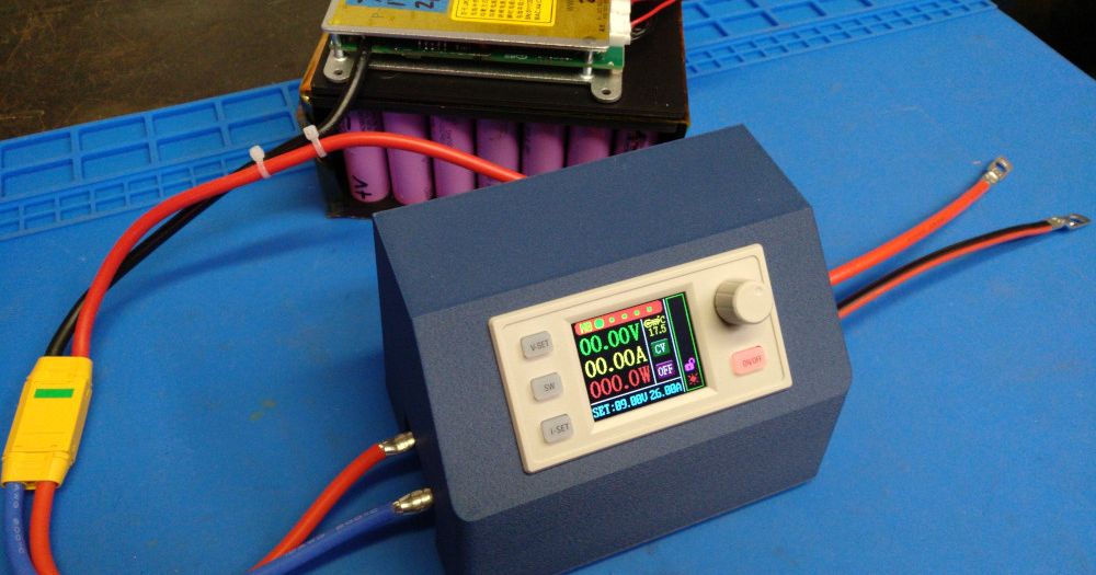 ysysページ XY7025S DC Buck Converter Enclosure (Board + LCD Case) by Deep