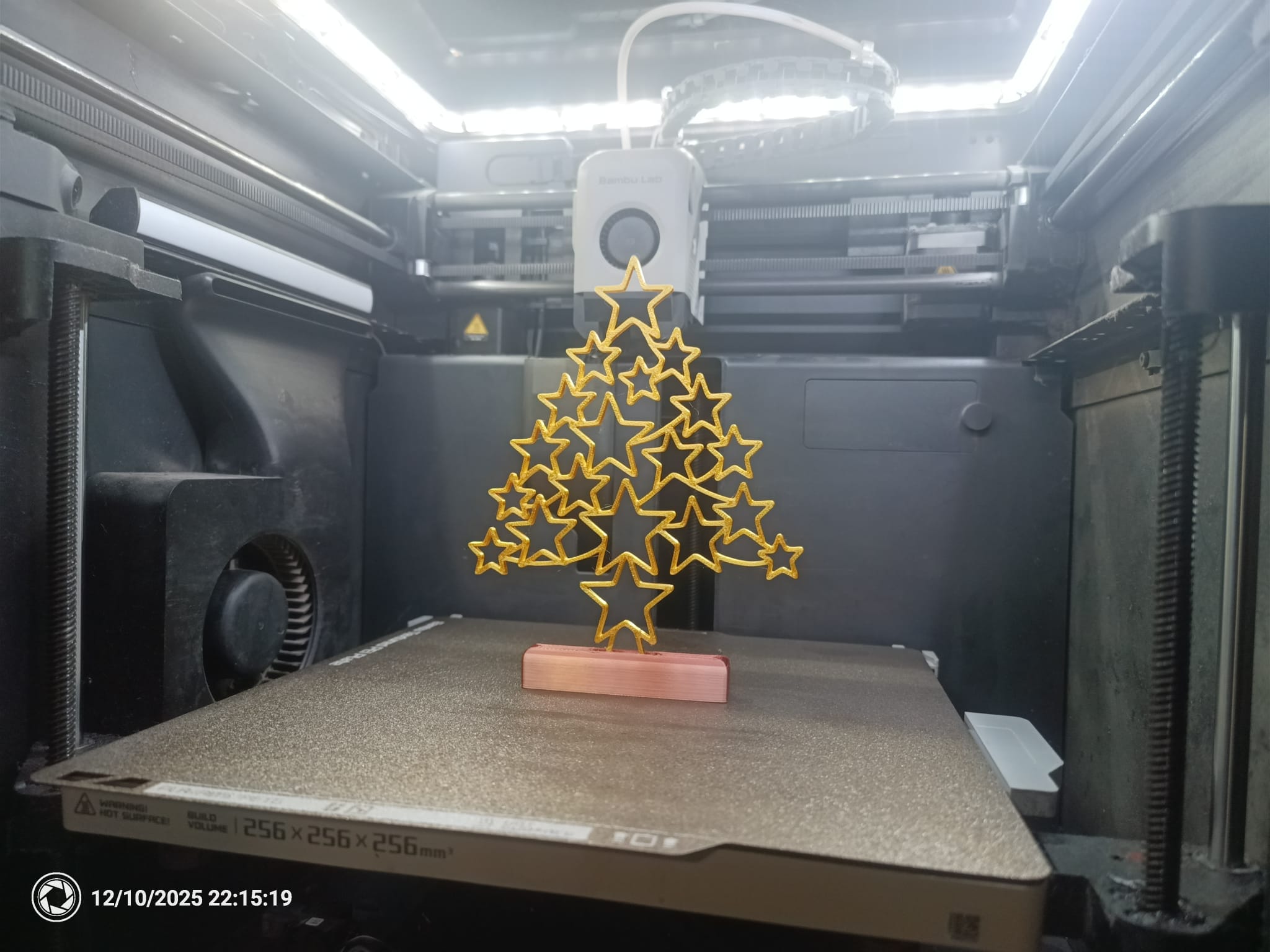 Star-spangled Christmas tree