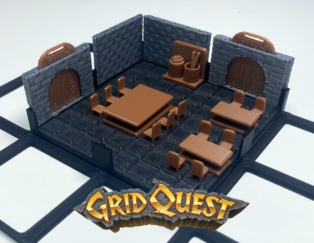 GridQuest CHAIRS (The Gridfinity Game)