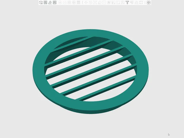 160mm Ventilation Grill