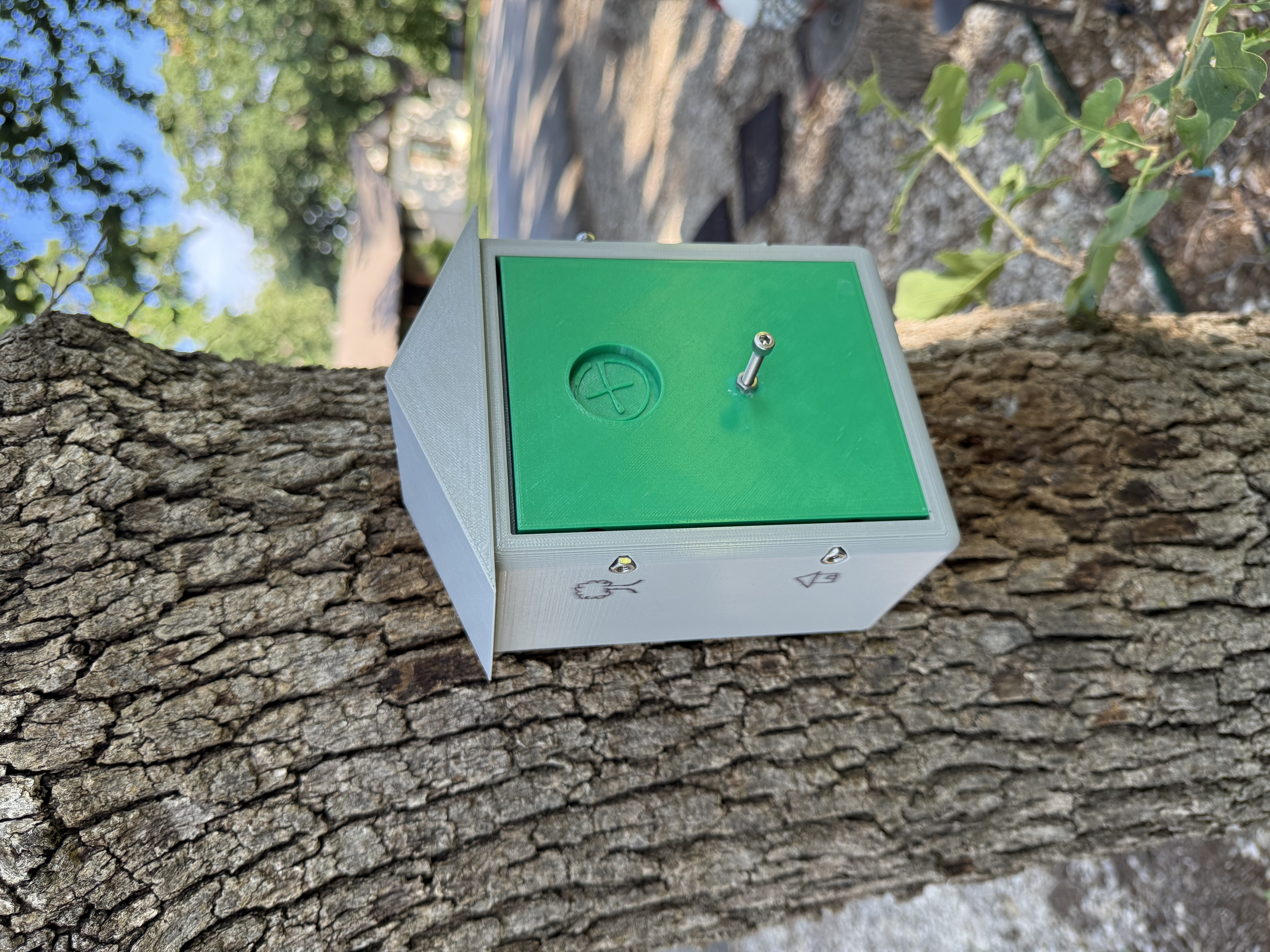 Birdhouse Gadget Cache – Hidden Nail Puzzle with Decoy Hardware