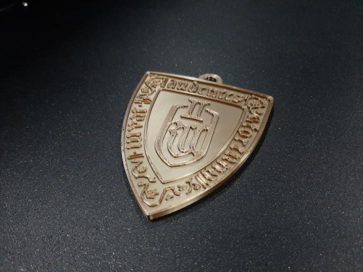 KCD 2 Audentes fortuna iuvat Keychain / Pendant
