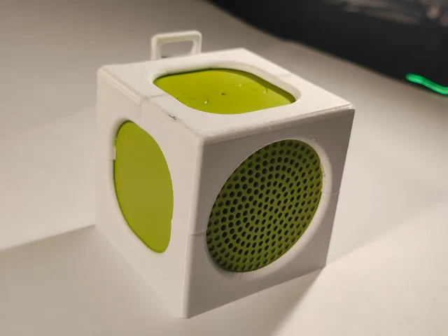 Protective case for Ikea Kallsup buget speaker.