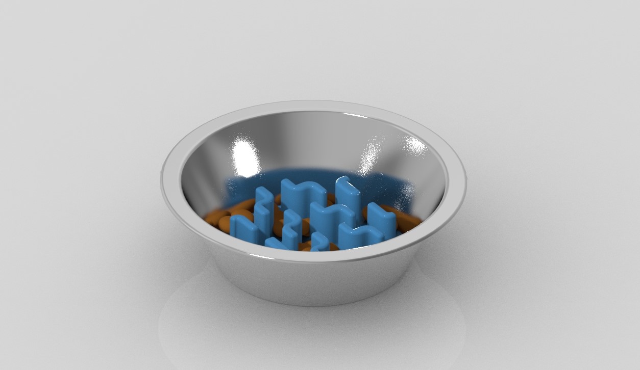Slow Feeder Insert for Bowl (6 inch dia)