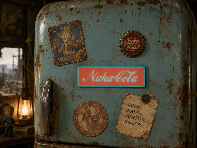 Nuka Cola Logo Fridge Magnet