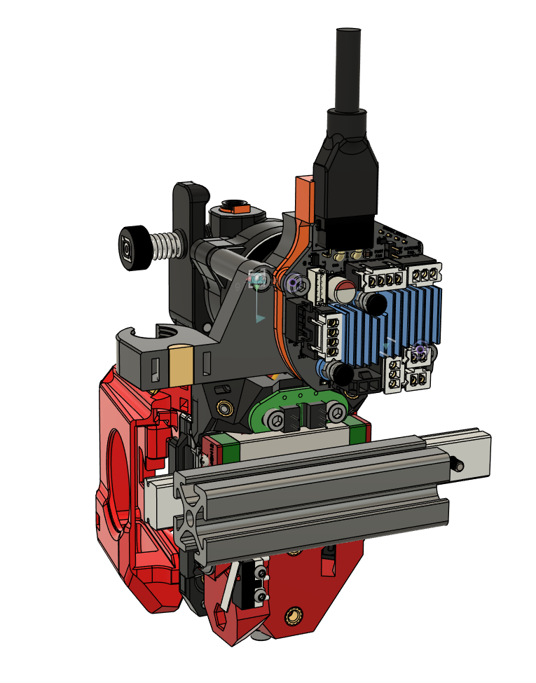 Orbiter V2.0/2.5 Orbitool O2 toolhead board mount