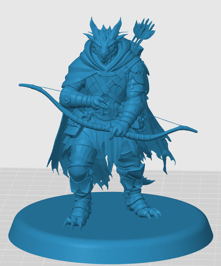 Miniatura 5 do modelo 3D Dragonborn Ranger