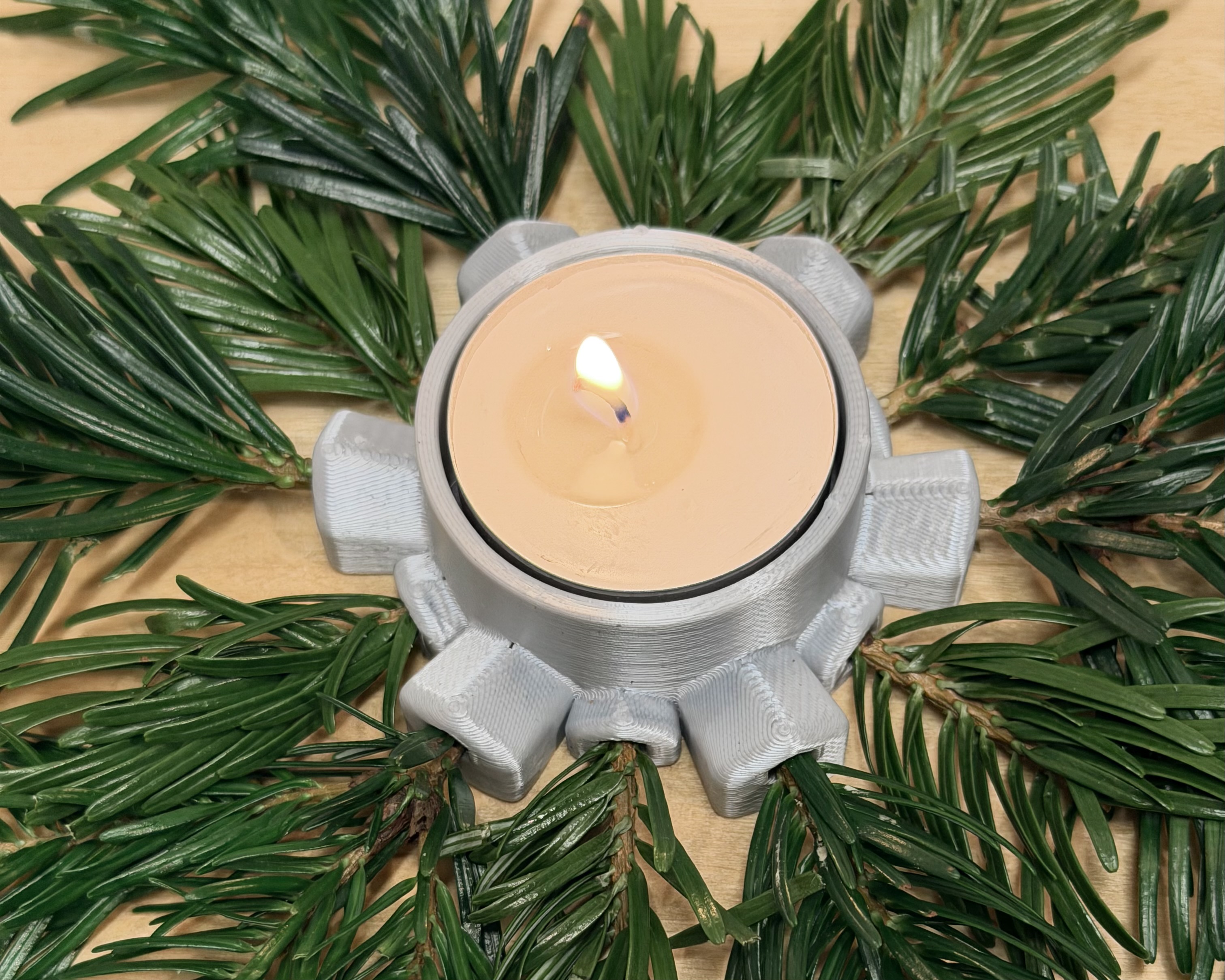 Branch Knot Tealight Holder — Fun & Easy Assembly — miniatura 4