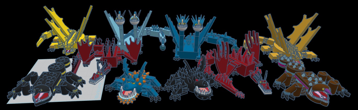 httyd dragons v2  print in place