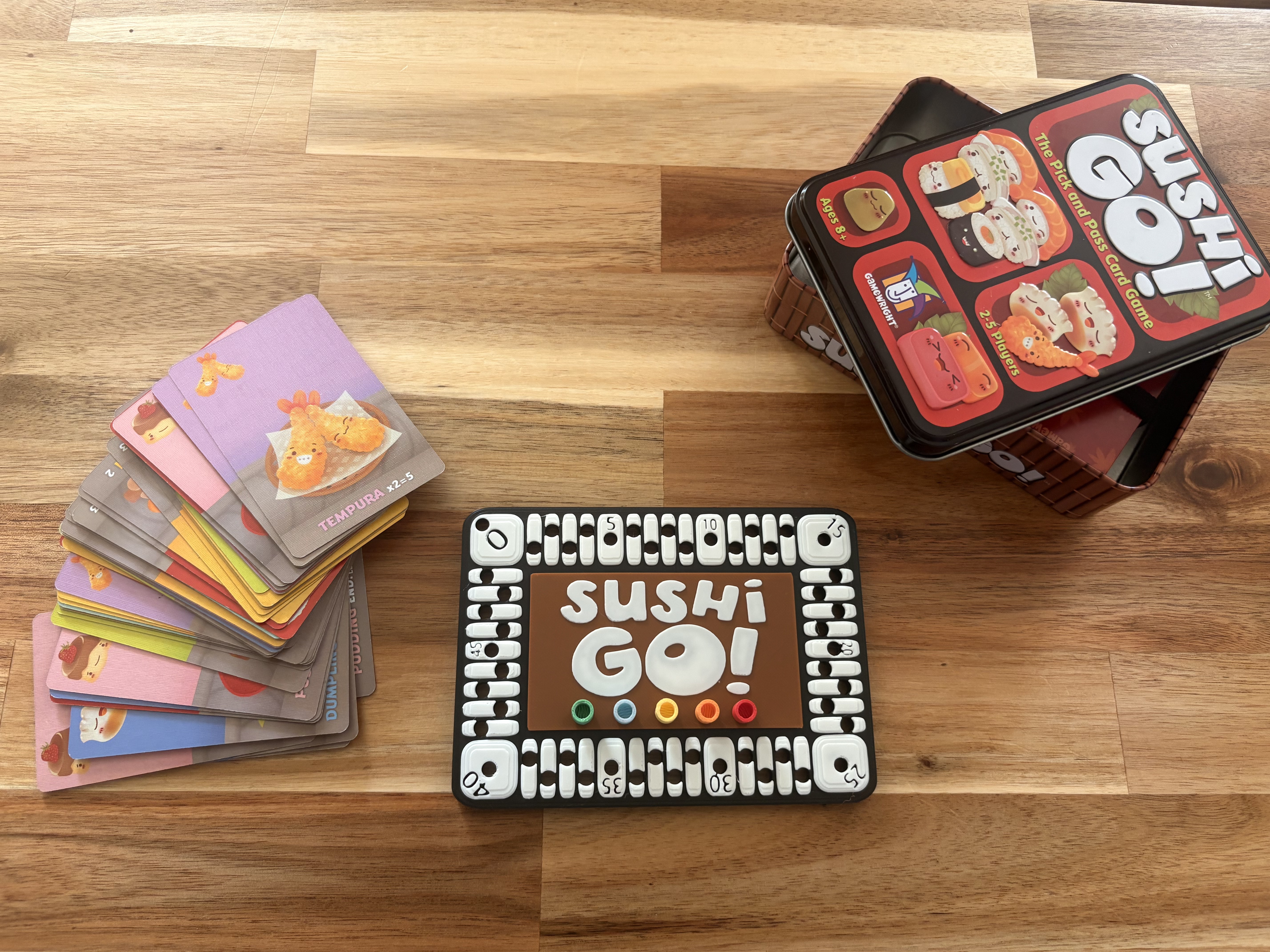 Sushi Go! Scoreboard