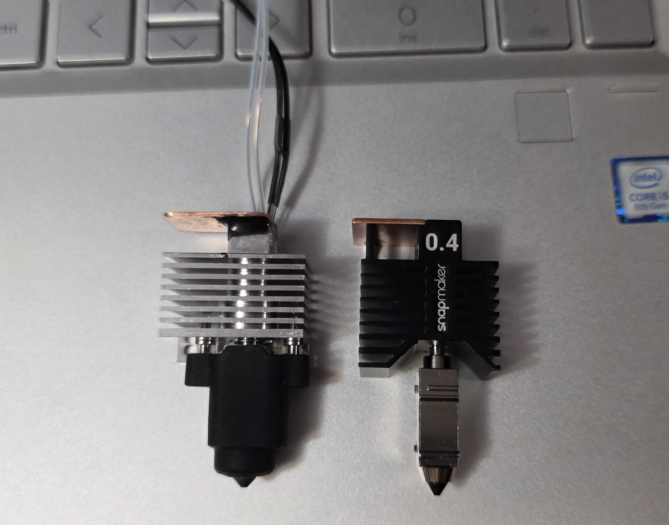 Snapmaker U1 - P1S hotend modification — miniatura 2