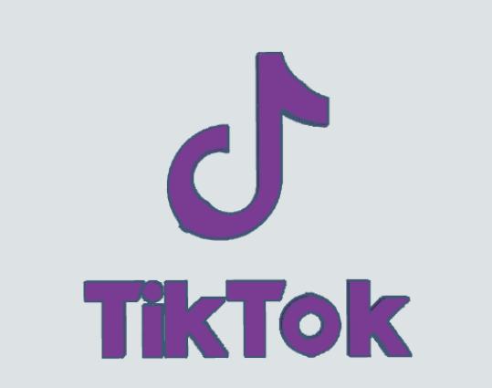 Tik Tok Logo 3D model