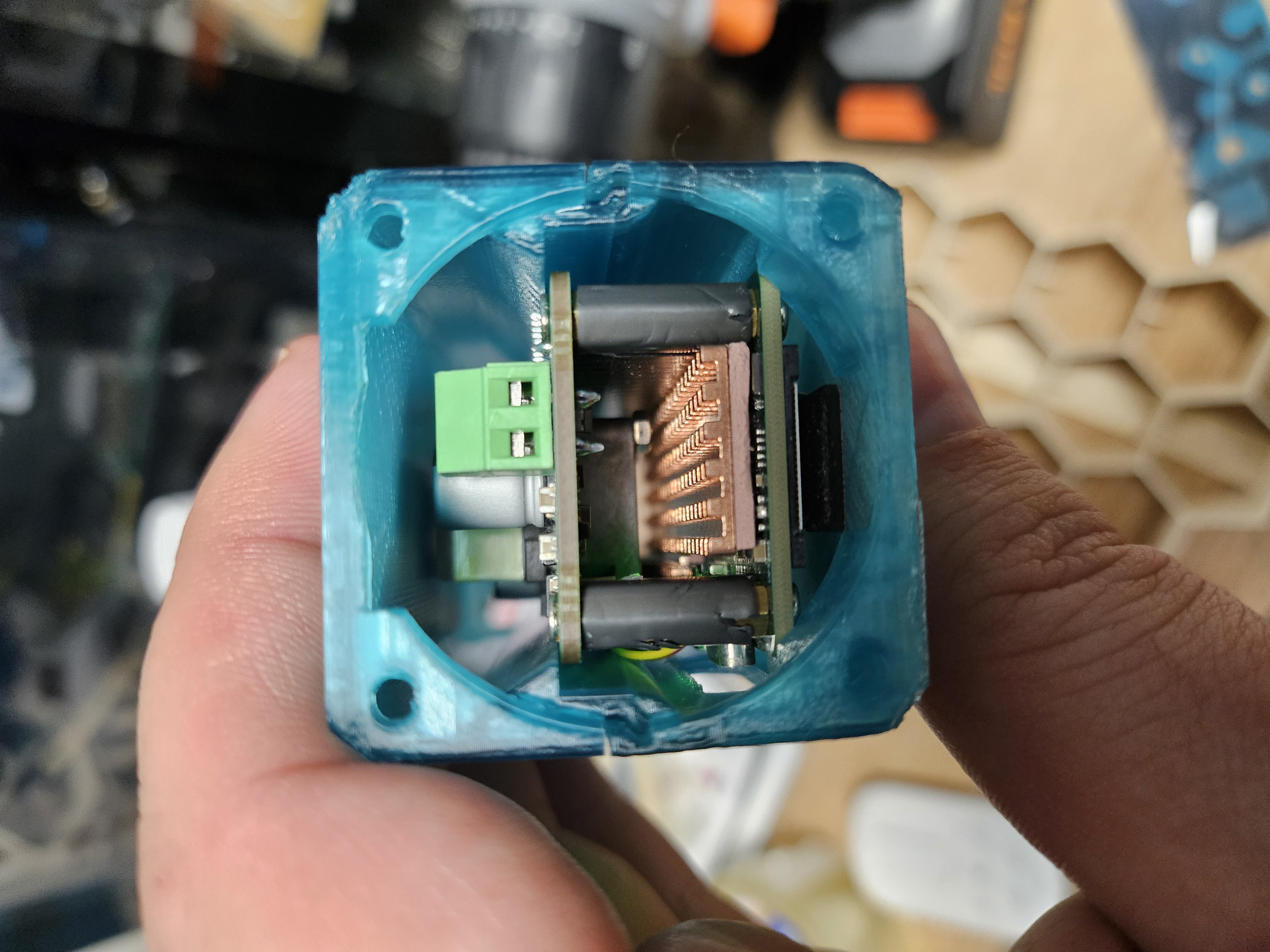 Lid case - Radxa 3E with PoE HAT