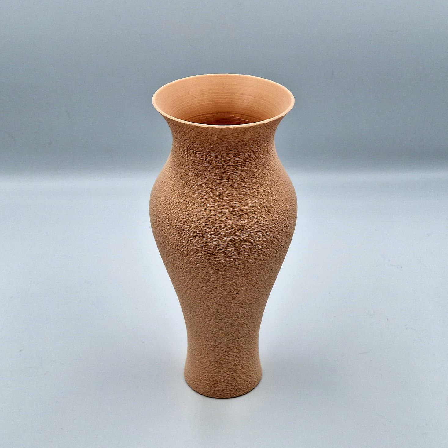 Sculptured Geometric Flow Vase