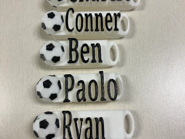 Soccer Key Chain