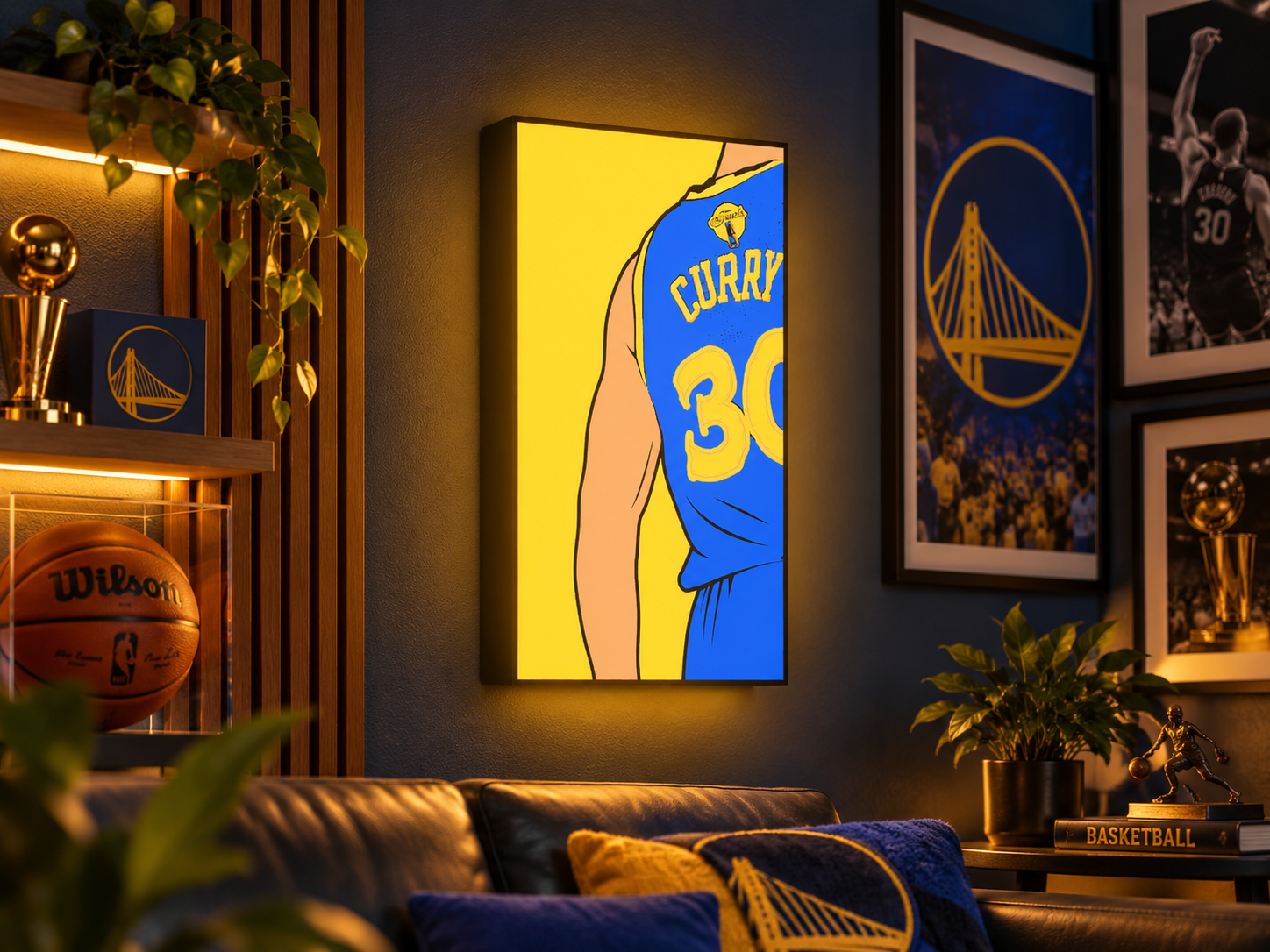 Curry 30 Pop Art Lightbox