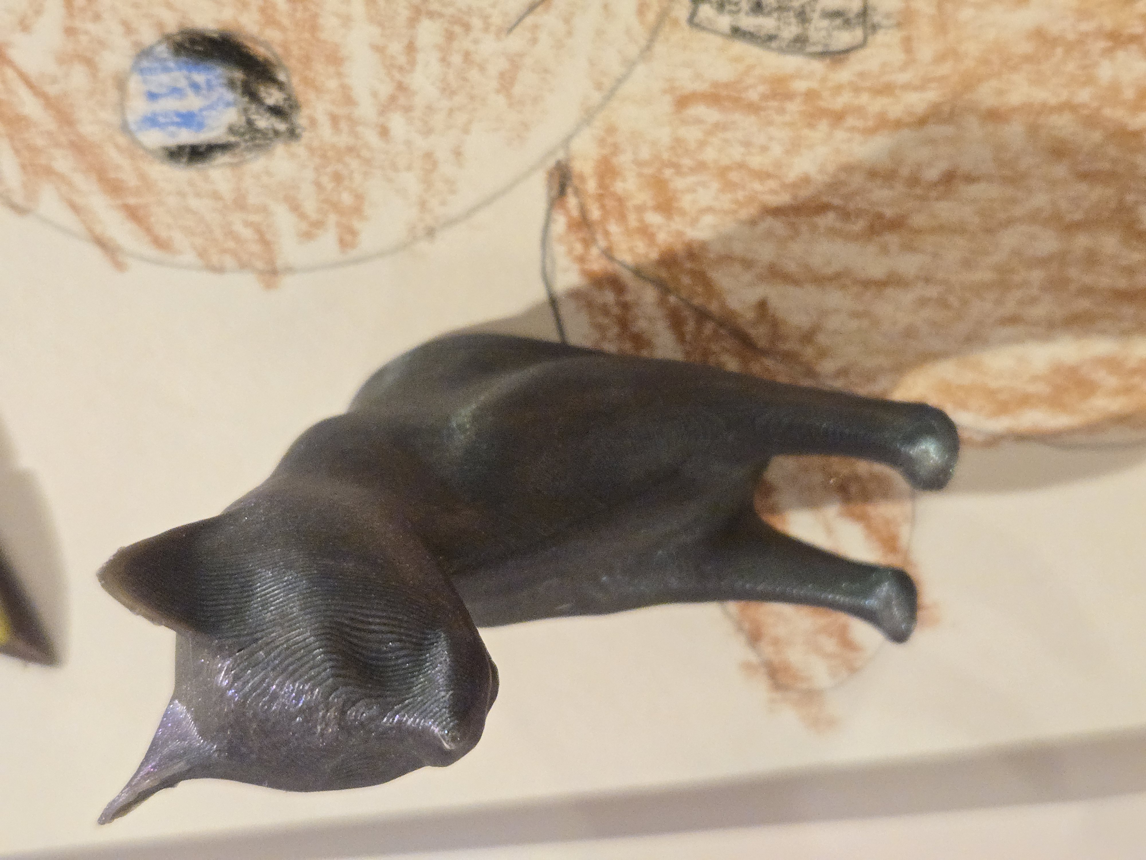 Truly 3D Cat Magnet aka "Catgnet" - 12mm x 3mm Easy Print no supports 12mm