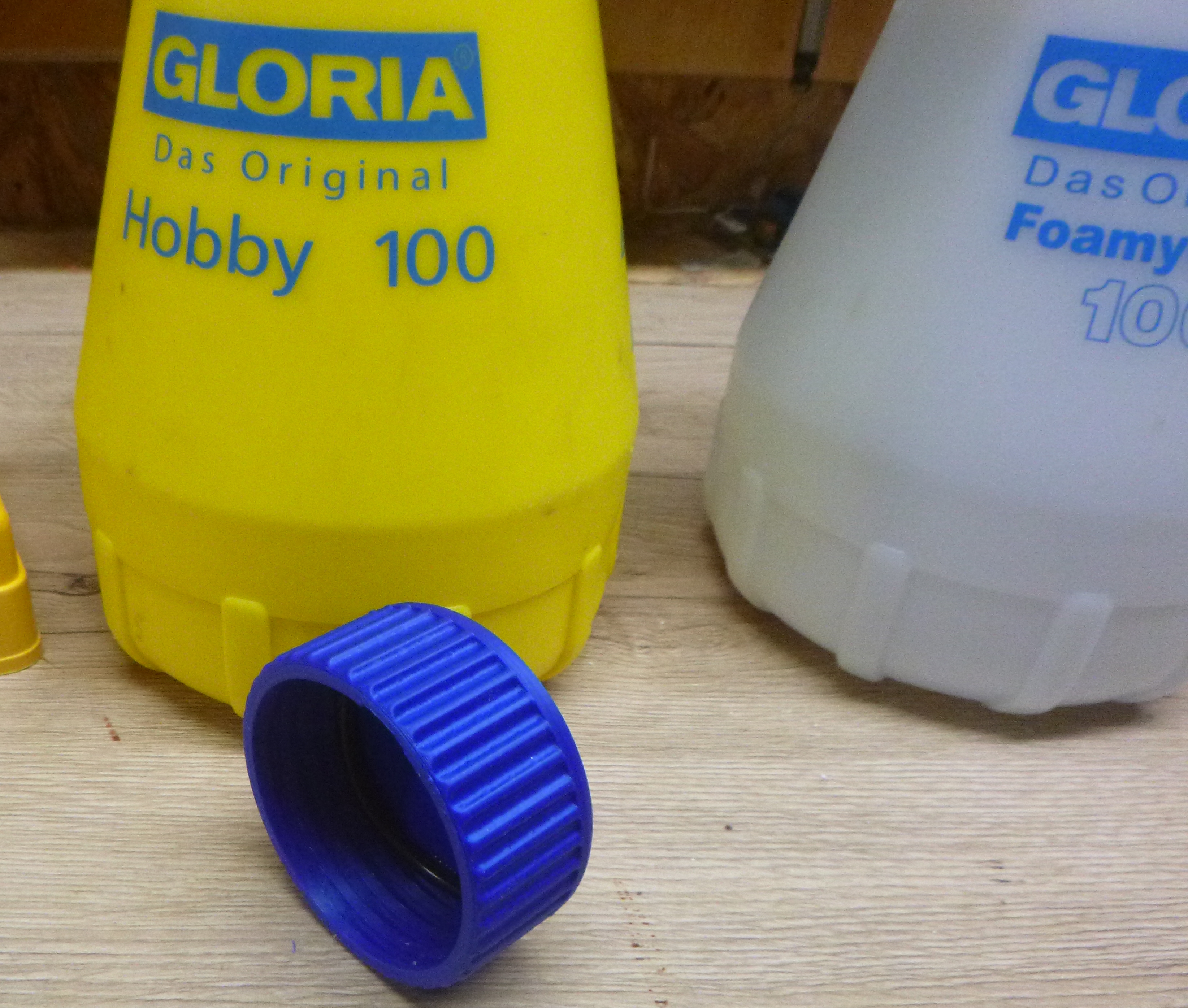 GLORIA SPRÜHFLASCHE DRUCKSPRÜHER HOBBY 100 DECKEL VERSCHLUSS KAPPE SCHRAUBKAPPE