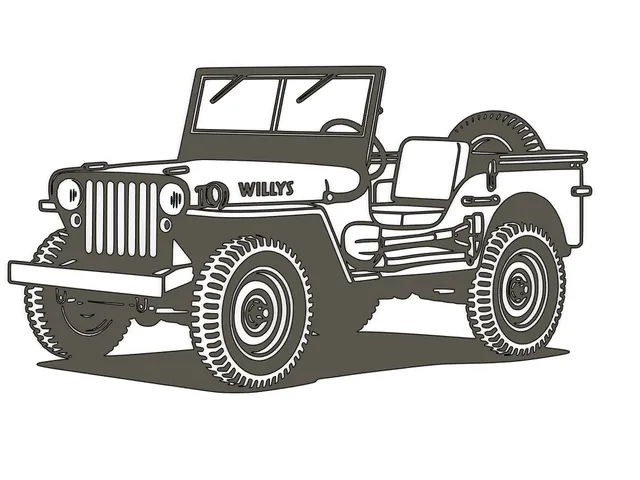 Classic Willys Jeep